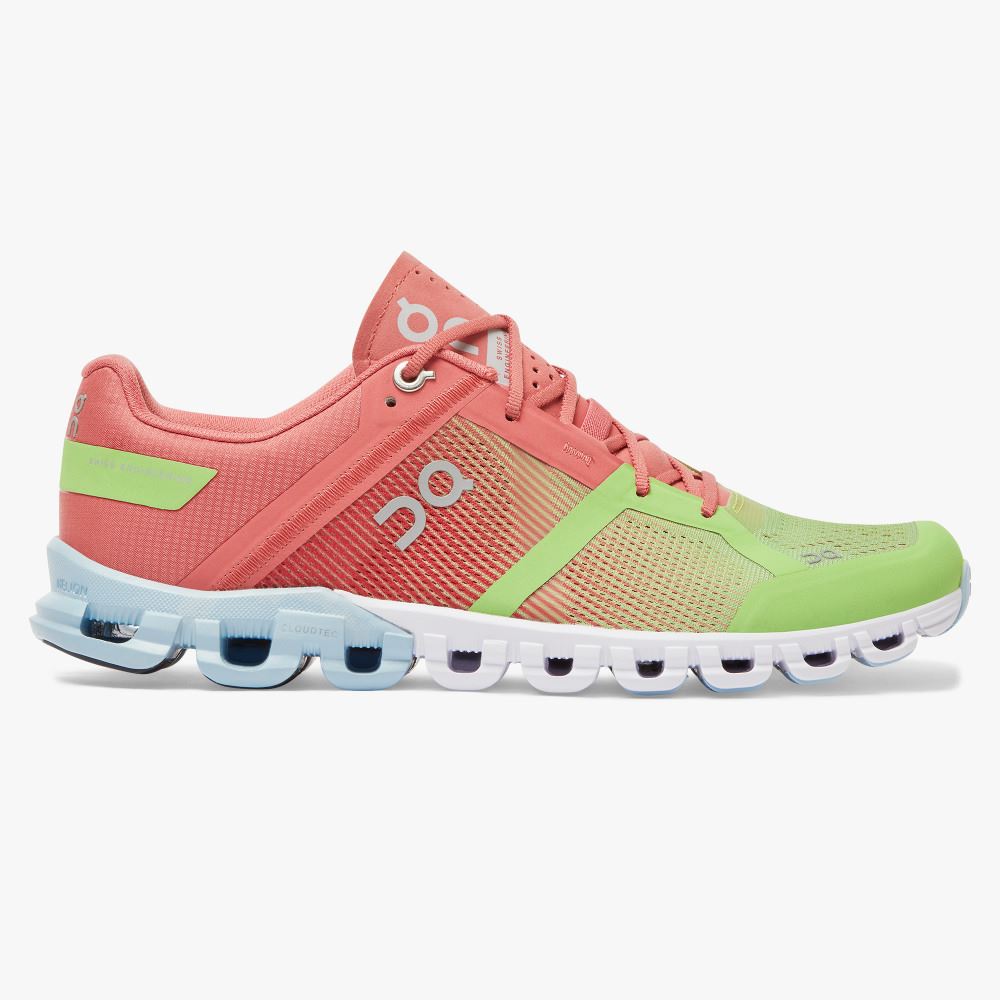 Scarpe Running ON Cloudflow Donna Rosa/Verdi IT 60409